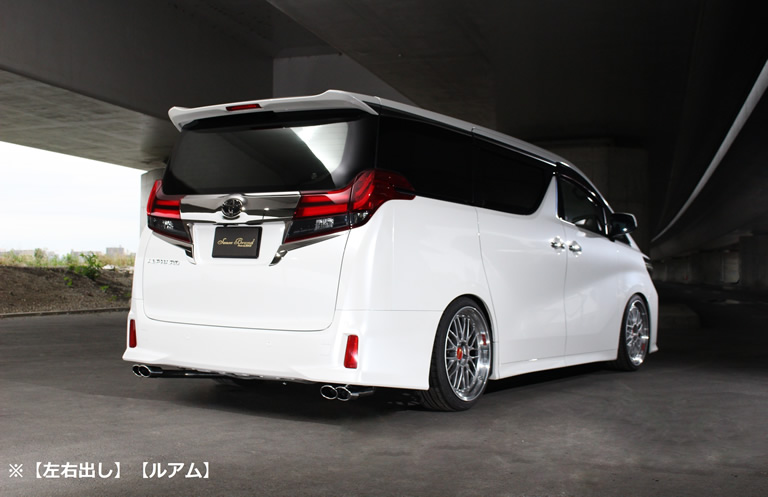 30系アルファード/ヴェルファイア/リアピースマフラー｜SENSE BRAND