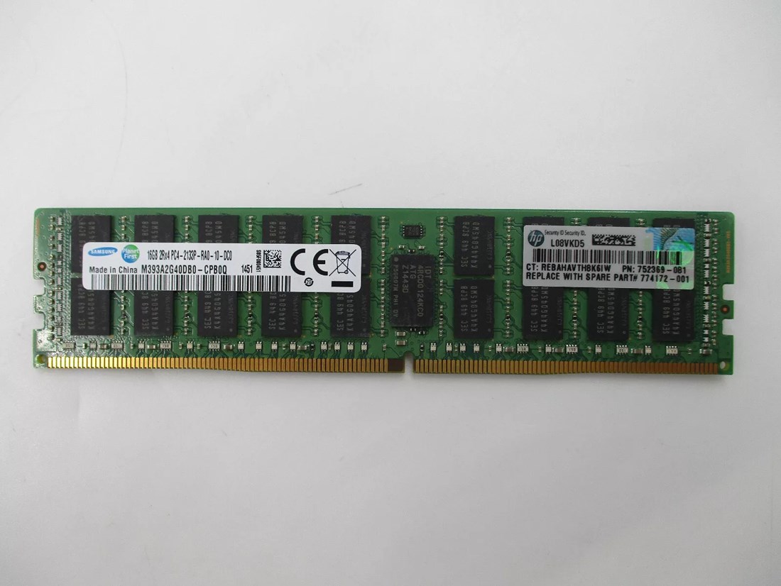 Samsung M393A2G40DB0-CPB0Q 16GB PC4-17000 DDR4-2133MT/s 2RX4 ECC