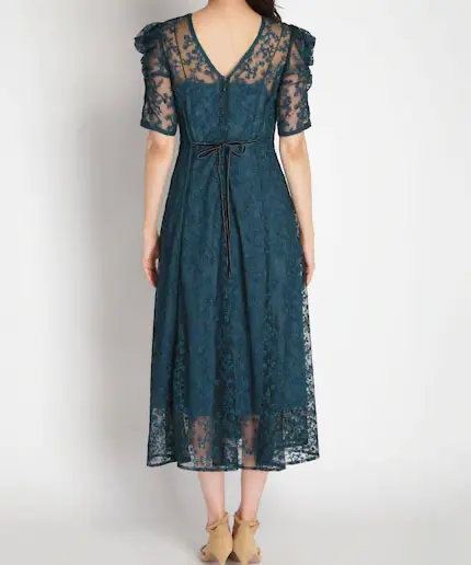 そのまま購入可能】【1サイズ】エンブロイダリードレス FRAY I.D