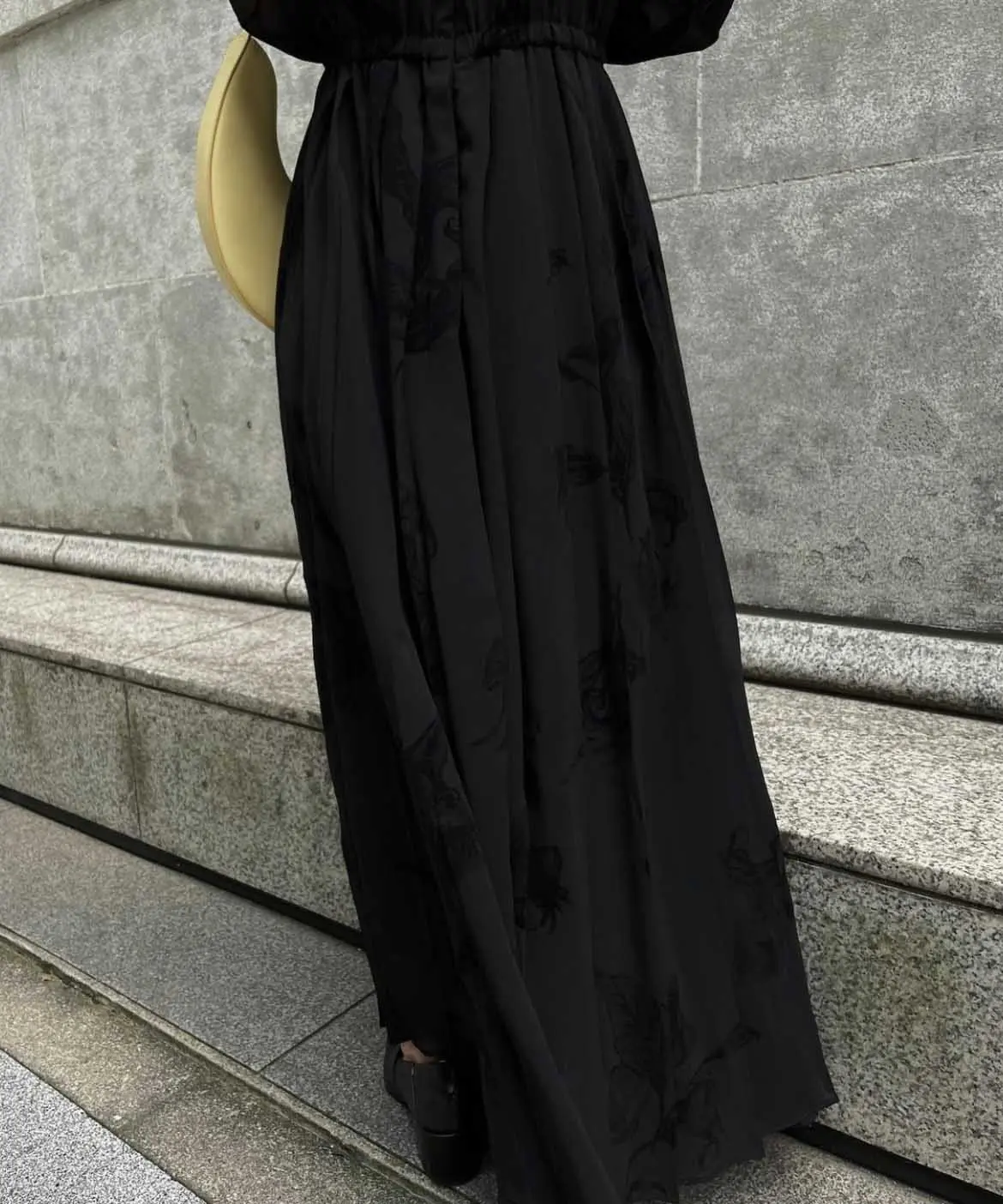 Mサイズ】UND CALLA FLOCKY DRESS Ameri VINTAGE（アメリヴィンテージ