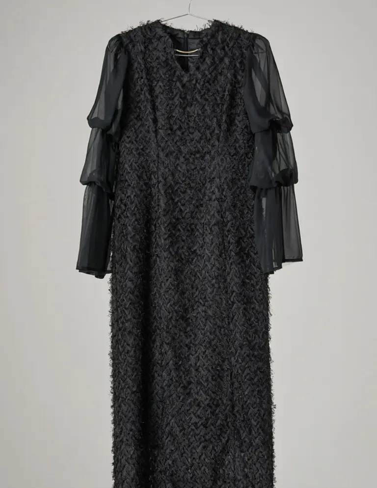 Sサイズ】デザインスリーブシャギードレス niana（ニアナ）のレンタル