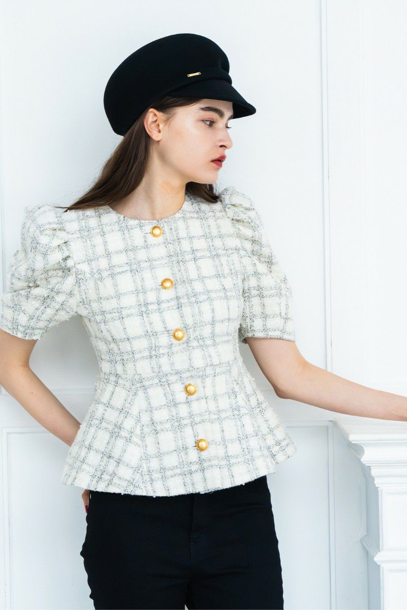 クルーブツイードトップス – shéller / シェリエ