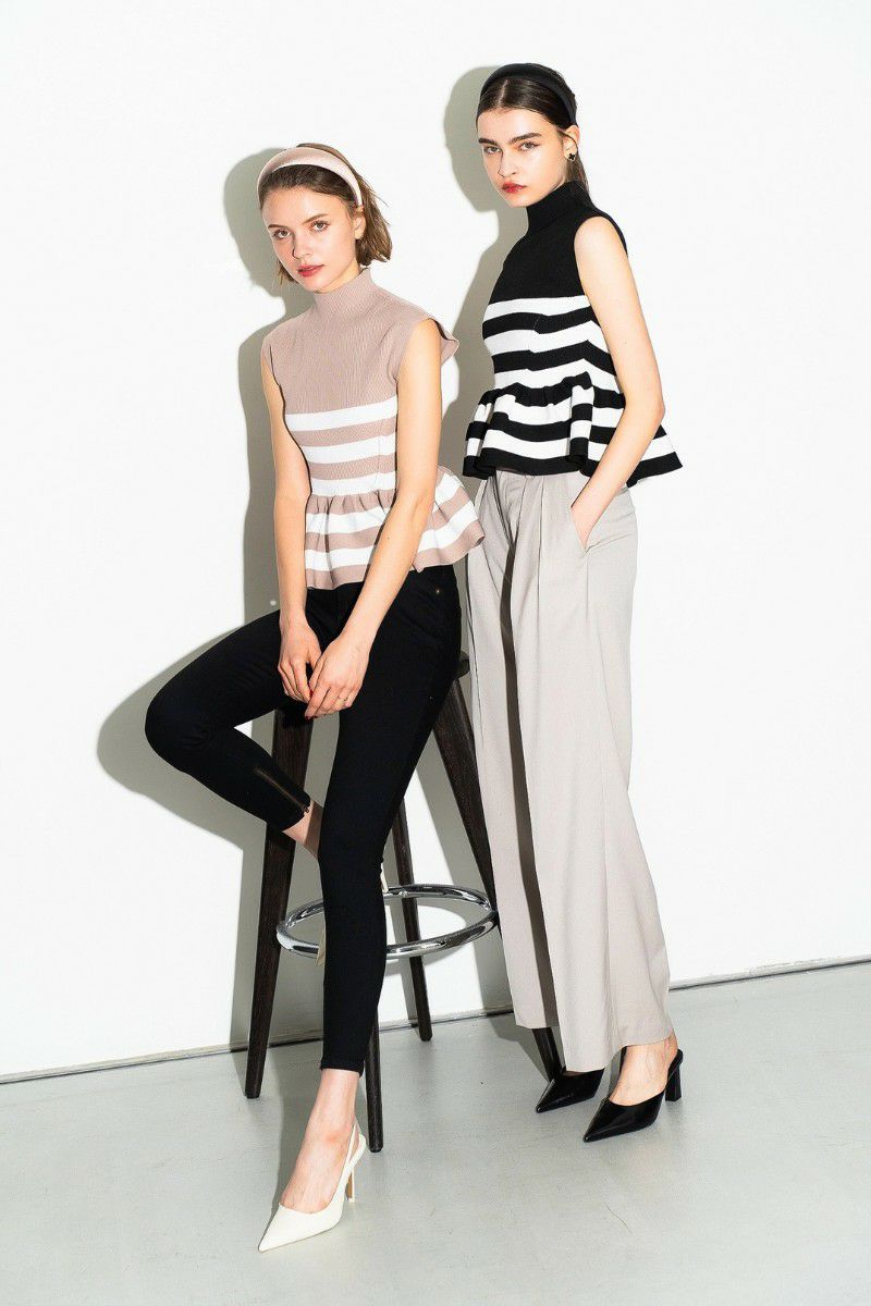 sheller GOLD ZIP black denim – shéller / シェリエ