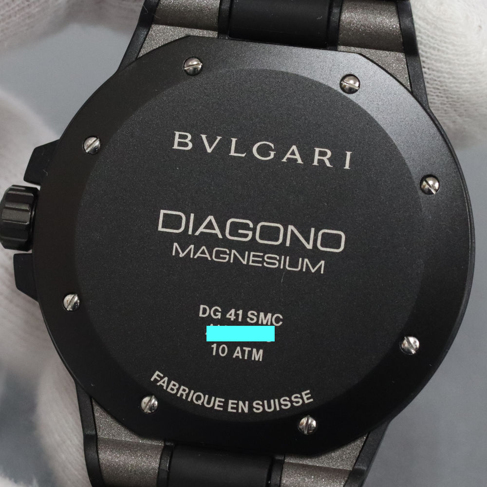 時計・メンズ ブルガリ ディアゴノ マグネシウム(DG41SMC)