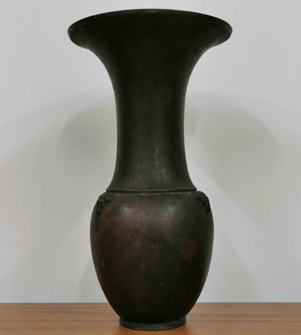 金工師 秦蔵六 青銅 大花瓶 | 新栄堂