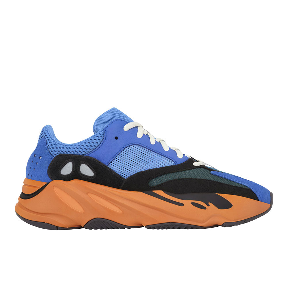 Shop Blue, Orange Mens adidas Yeezy Boost 700 Lace Up Sneakers