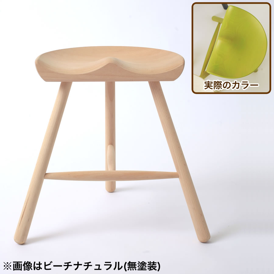 SC]シューメーカーチェア No.42 座面高39cm C-2 グリーン - 調理器具の