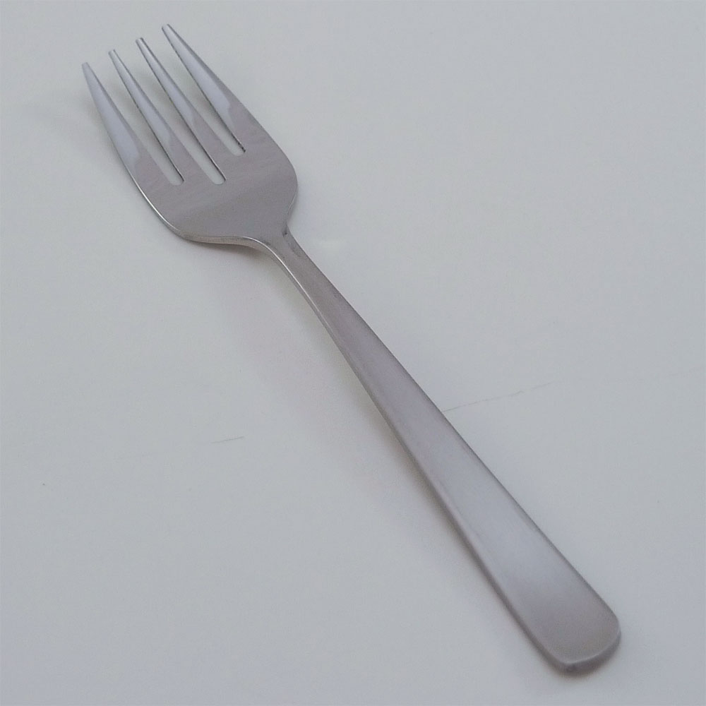 18-8 ステンレス ライラック サラダフォーク 4本刃 - 調理器具のSHOKUBI