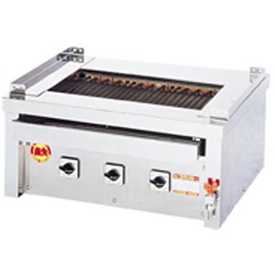 ヒゴグリラー 電気式グリラー 万能 卓上型 3P-221WC 1,200×550mm