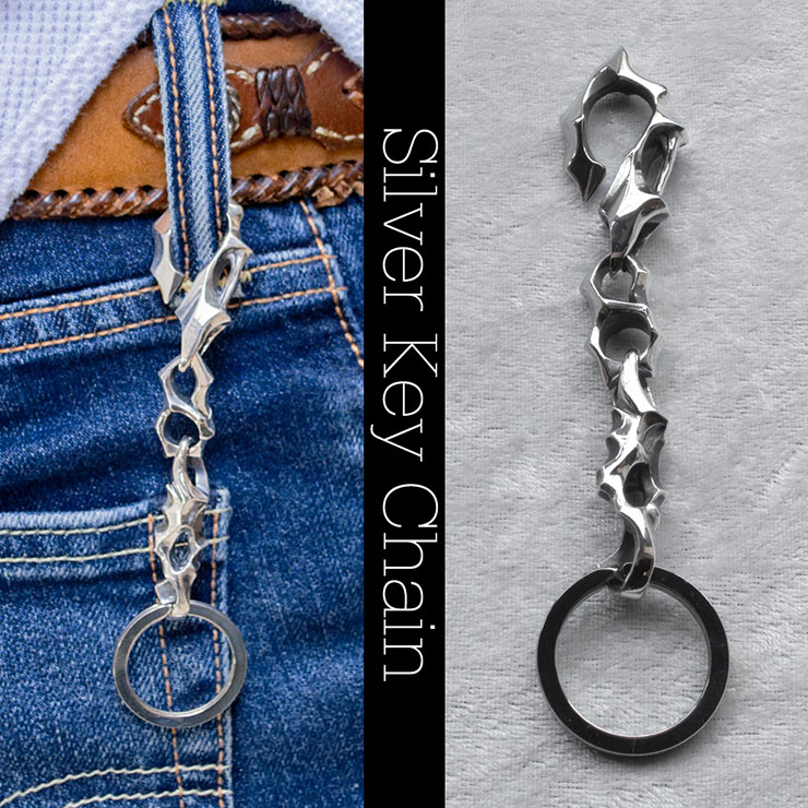 Ice Scene】シルバーキーチェーン [DK-002]