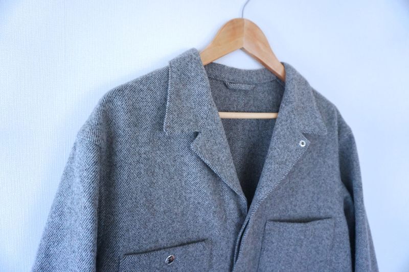 HEUGN ユーゲン Ellen COAT017 フランネルカバーオールジャケット - ERAA