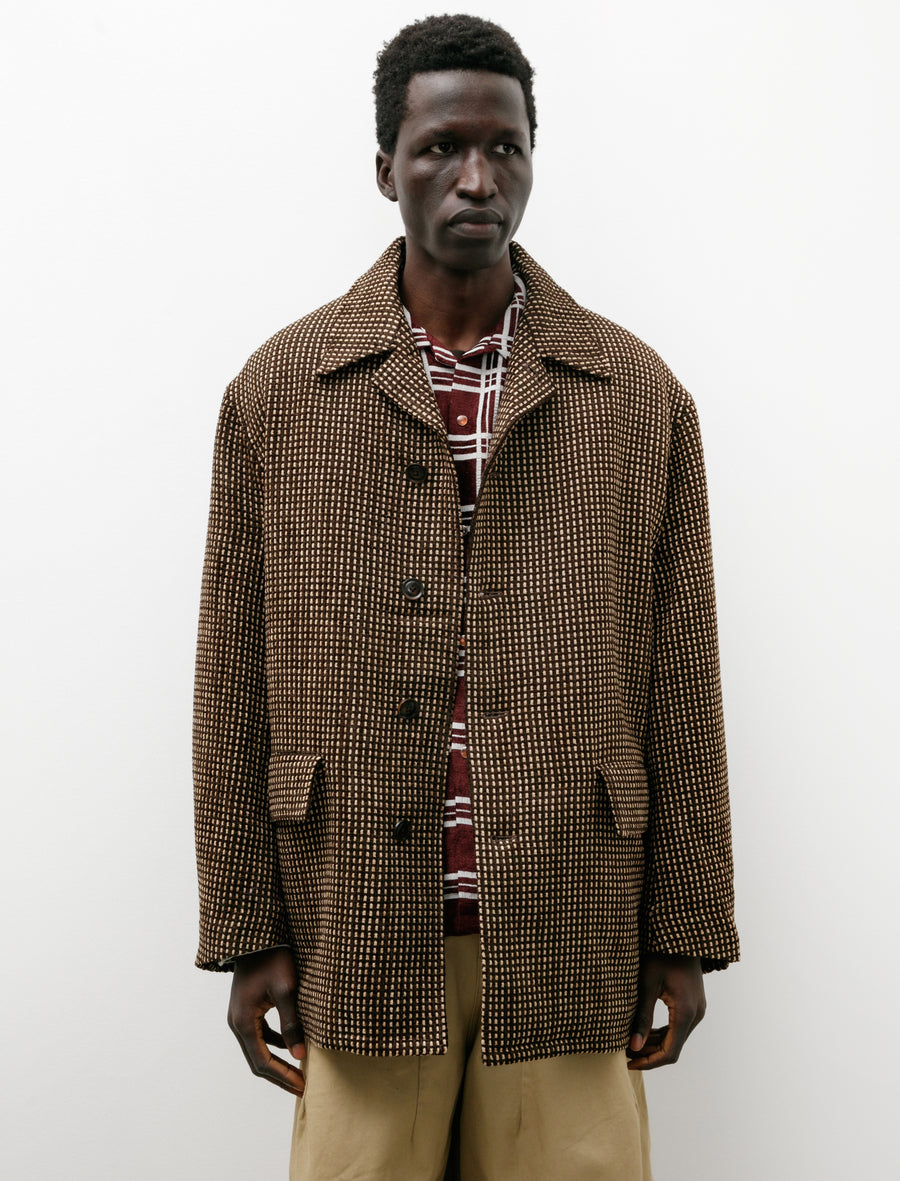 Needles Car Coat Mall Cloth Brown – Neighbour