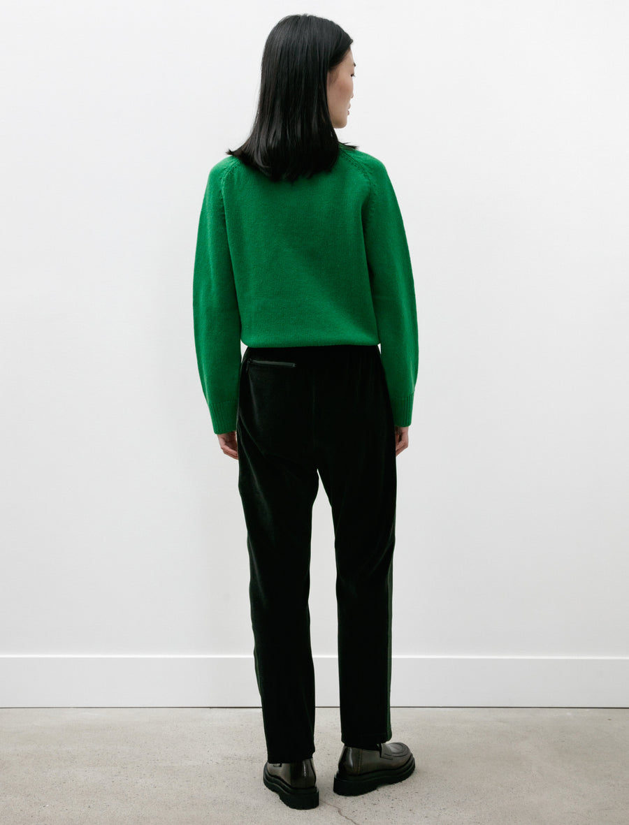 Needles Narrow Track Pants Velour Black – Neighbour