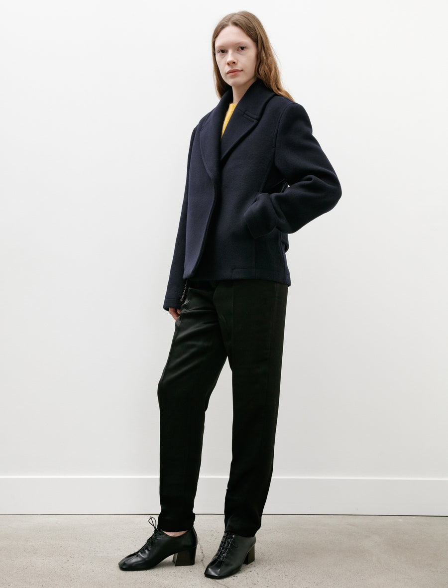 Totême Cropped Peacoat Navy – Neighbour