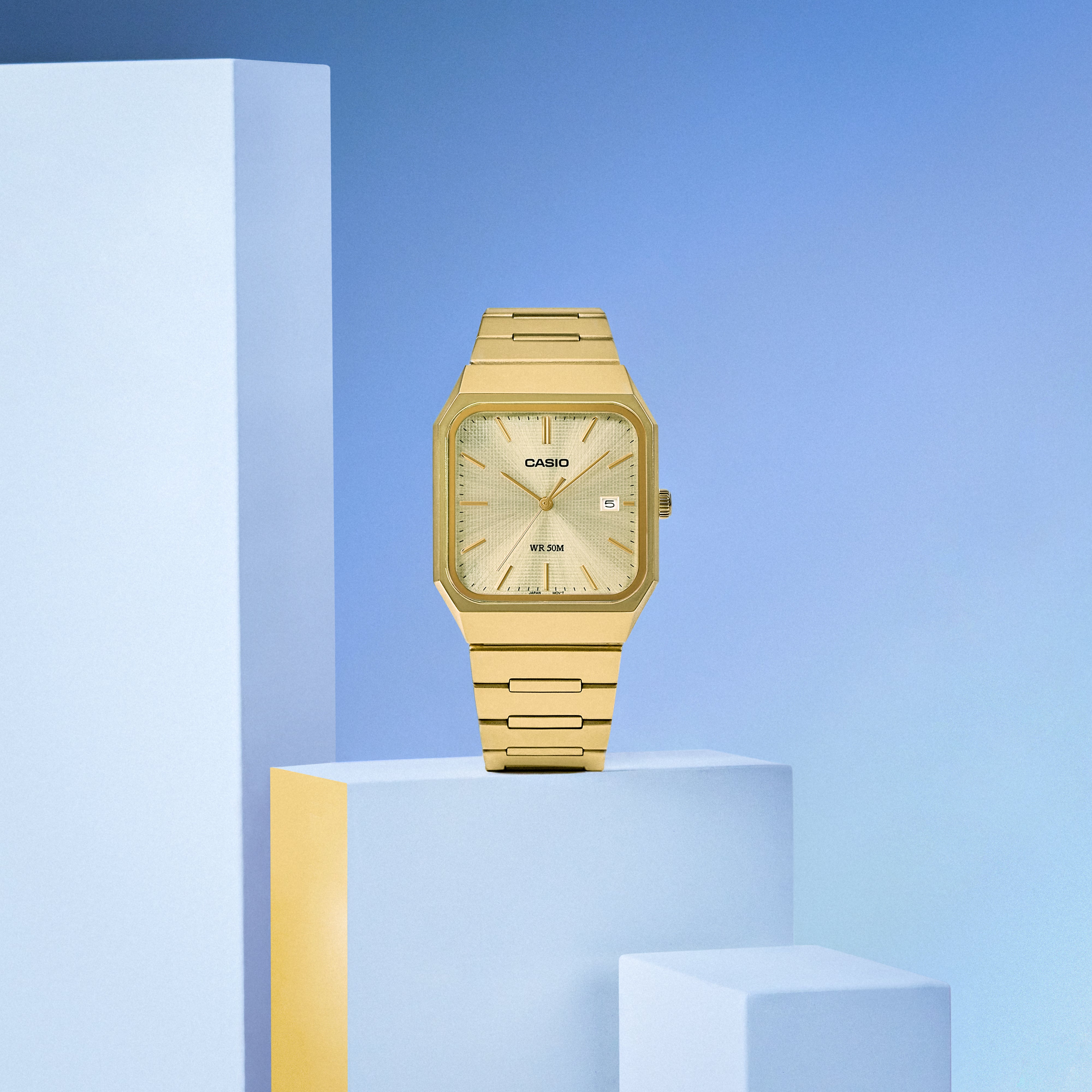 CASIO Vintage MTPB185G-9A Watch