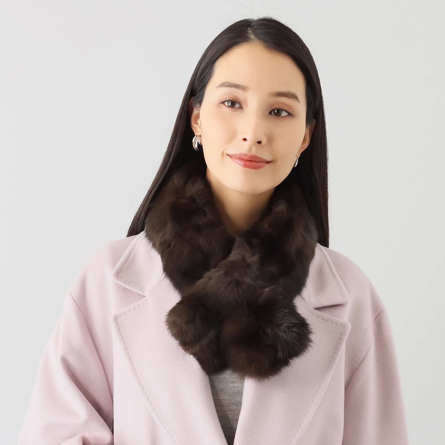 ロシアンセーブル ダブルカラー- ショップチャンネル