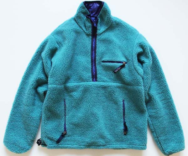 90s USA製 patagoniaパタゴニア グリセード リバーシブル プルオーバー