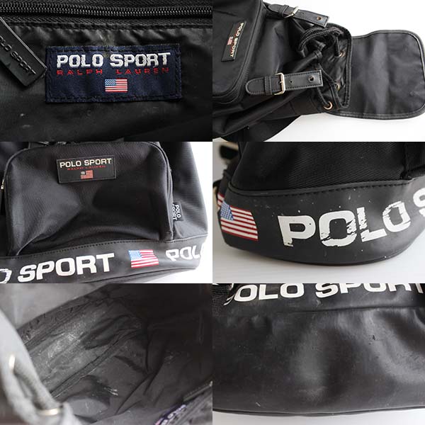 90s POLO SPORTポロ スポーツ ラルフローレン ナイロン リュックサック