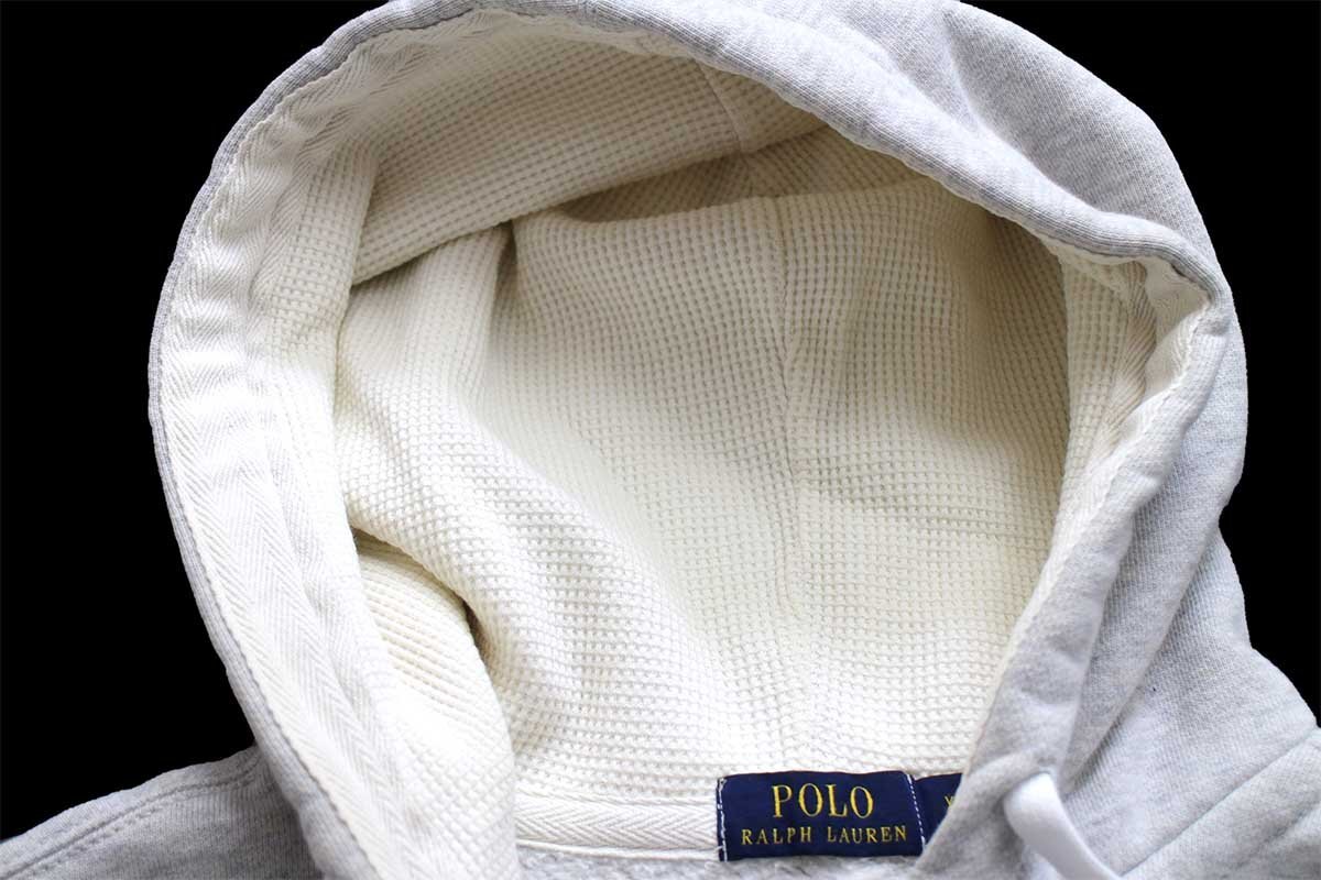 ポロ ラルフローレン ワンポイント フード裏サーマル スウェット