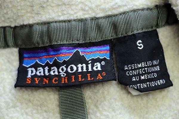 00s patagoniaパタゴニア シンチラ フリース スナップT オートミール S
