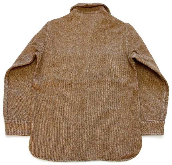 70s Woolrichウールリッチ ツイード ウールシャツ 茶 - Sixpacjoe Web Shop