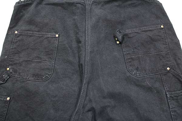 メキシコ製 carharttカーハート ダック地 ダブルニー オーバーオール