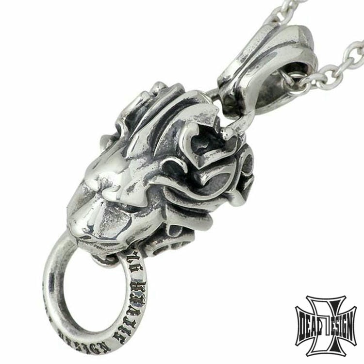 DEAL DESIGN(ディールデザイン) ベビー ライオン ノッカー シルバー