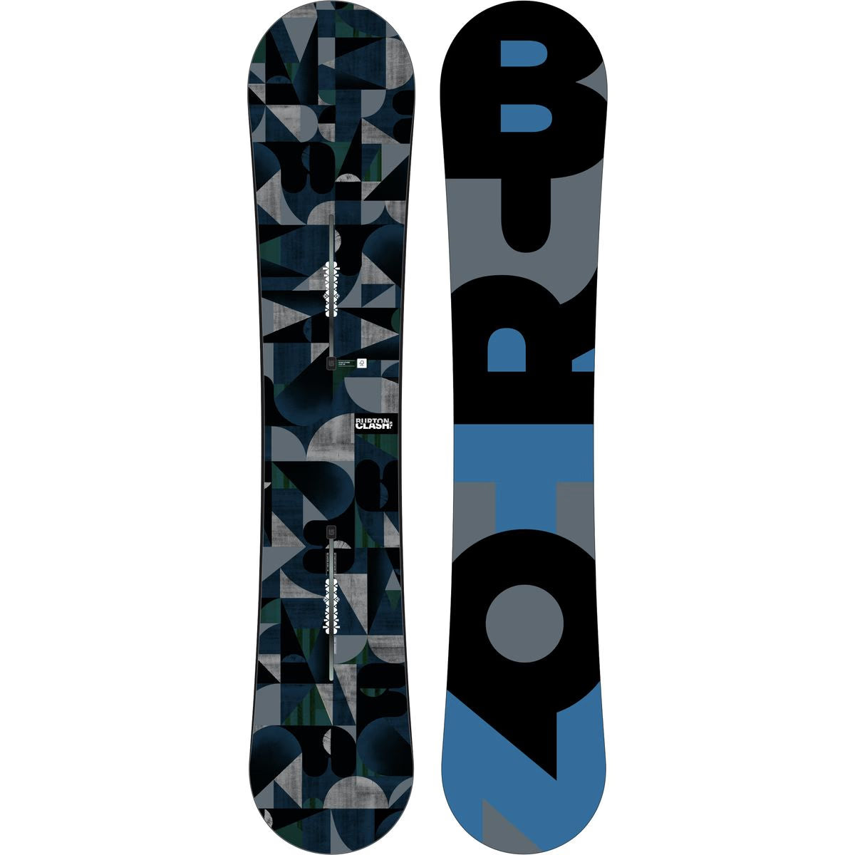 BURTON Board Clash 157 Wide Square Grey/Blue '16 – Simple Bike Store