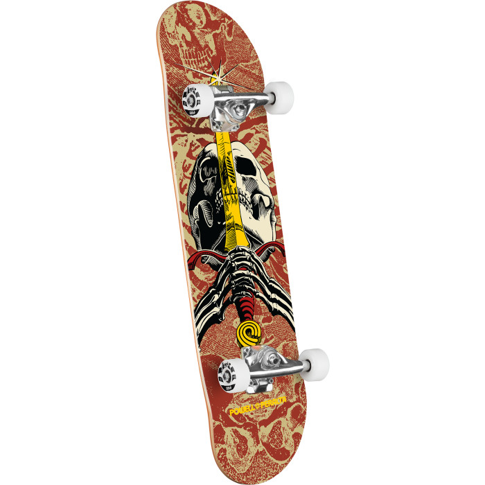 Powell Peralta Skull & Sword Birch Complete Skateboard Khaki