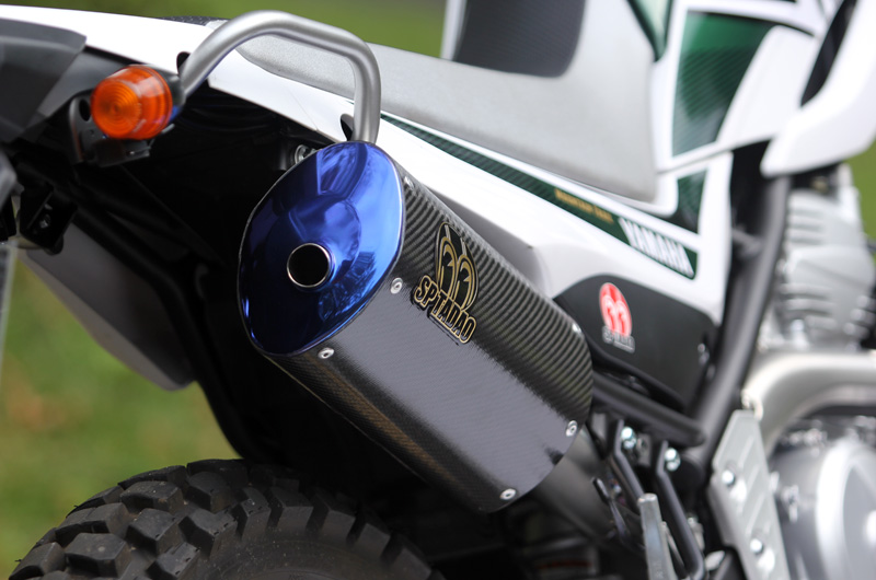 YAMAHA 2018~SEROW250 POWERBOX サイレンサー チタン＆カーボン |SP忠男
