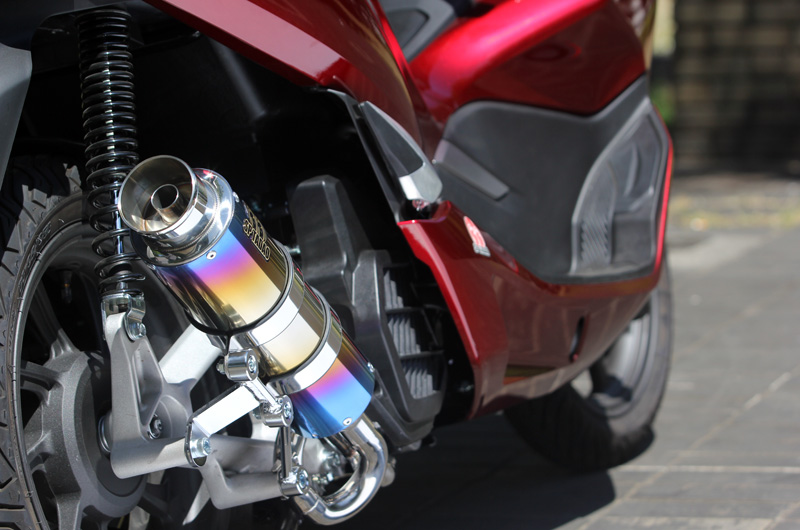 マフラー HONDA 2018~PCX/HYBRID(2BJ-JF81/2AJ-JF84)PURESPORT “S
