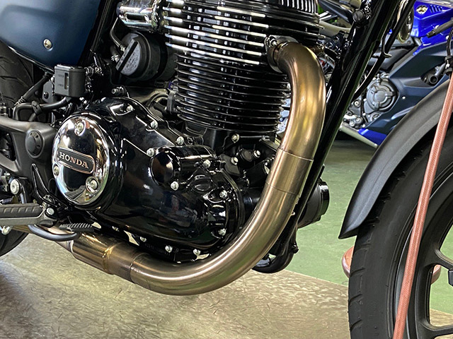 2022 GB350 (2BL-NC59) POWERBOX パイプ ブラックエディション｜SP忠男