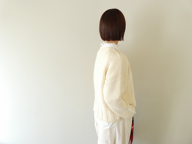 mao made(マオメイド) SIMPLE IS THE BEST!ボートネックプルオーバー