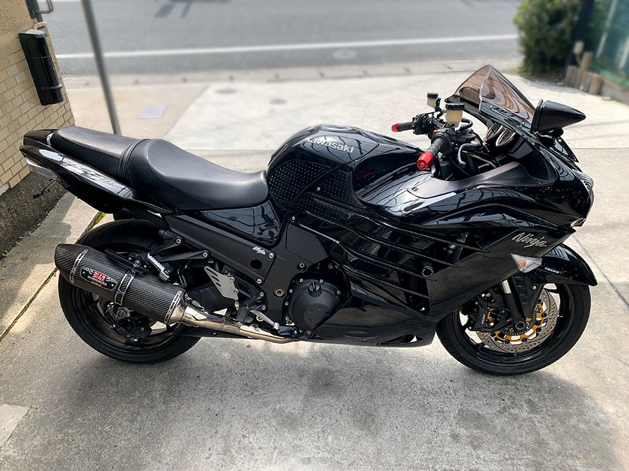 京都 中古バイク ヤフオクに出品予定 KAWASAKI Ninja ZX-14R ZXNE