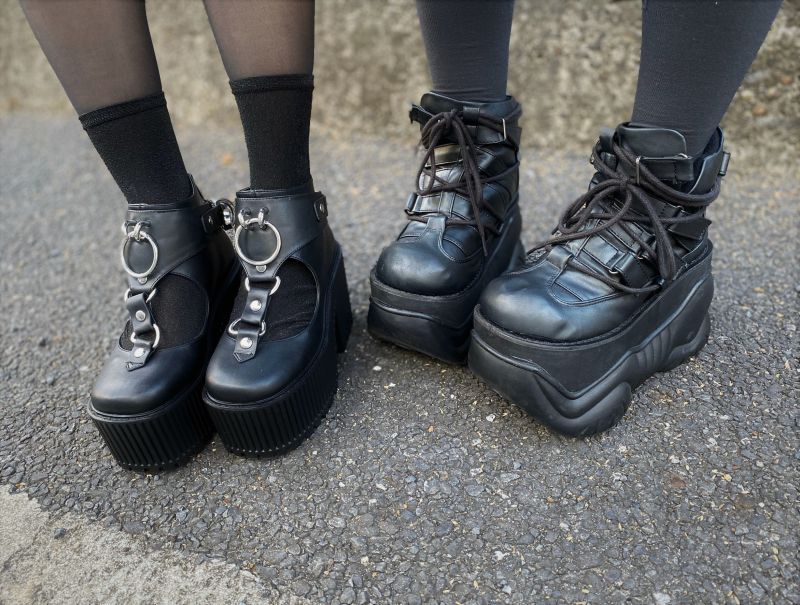 取り寄せ]MENS / BOXER-13 / 厚底スニーカー【DEMONIA】 | Spider Rock Web