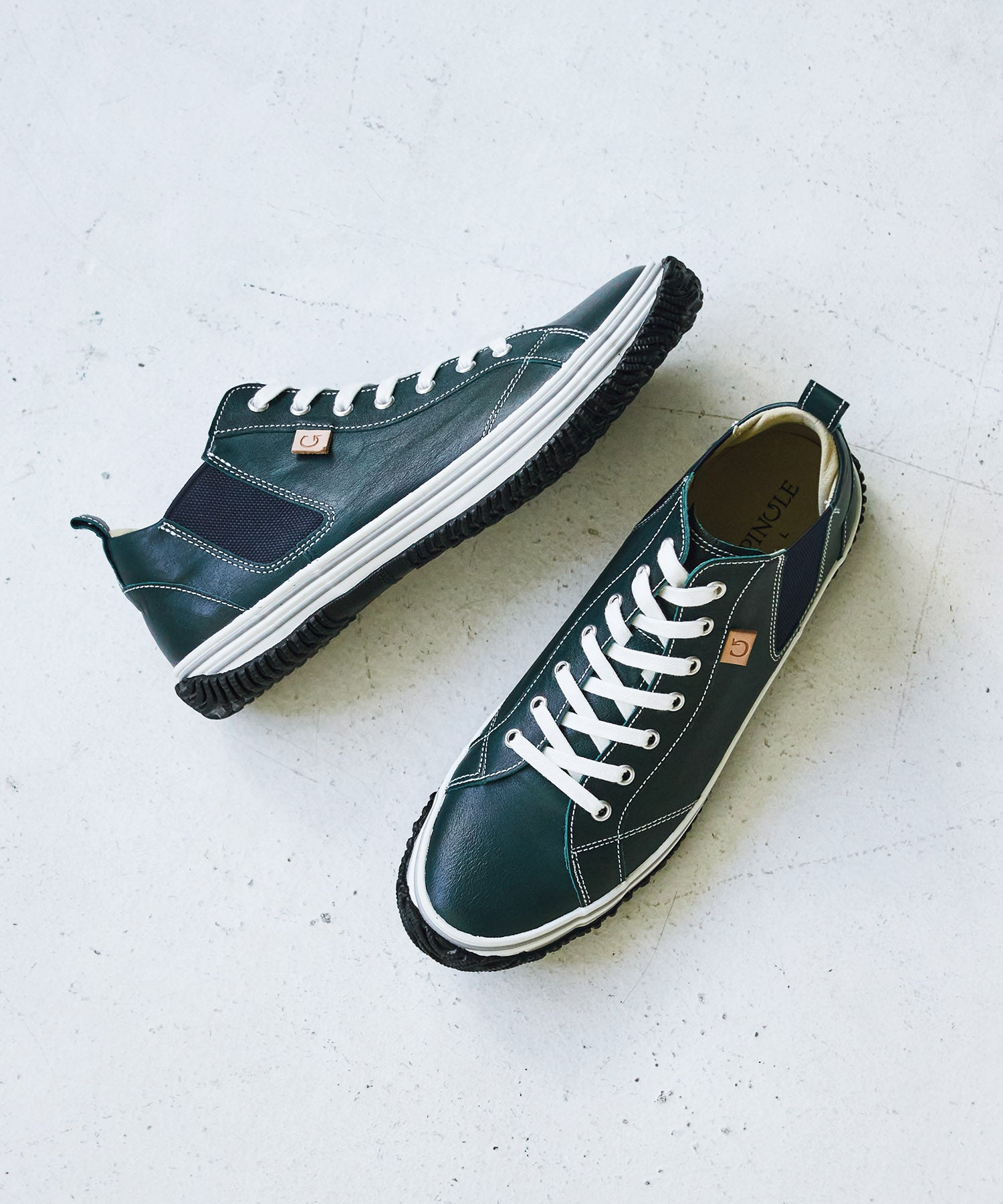 SP-442 Dark Blue | 国産ハンドメイド スニーカー スピングル