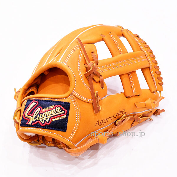 末*堂様 Slugger 軟式グローブ オレンジ 久保田スラッガー（KUBOTA