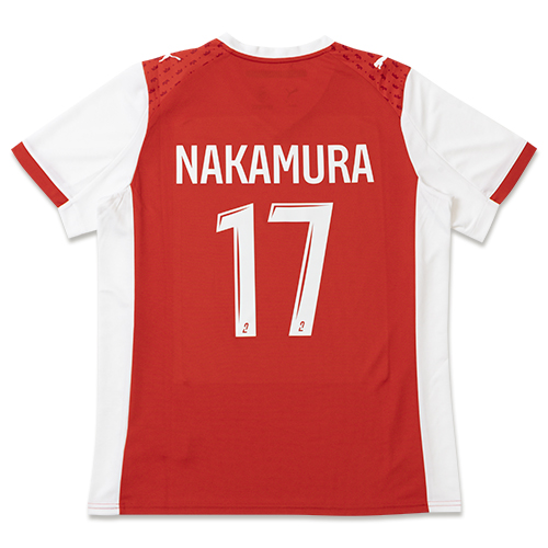 25-26 スタッド・ランス HOME ユニフォーム #17 中村 敬斗／サッカー