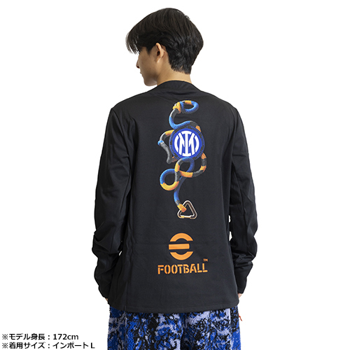 25-26 インテル×ACG アカデミープロ プレマッチ長袖シャツ／サッカー