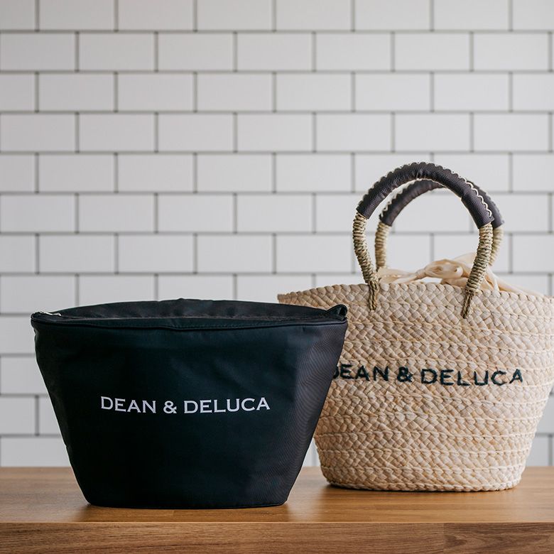 DEAN&DELUCA×BEAMS 2023「保冷カゴバッグ」予約スタート、“船形&手刺繍