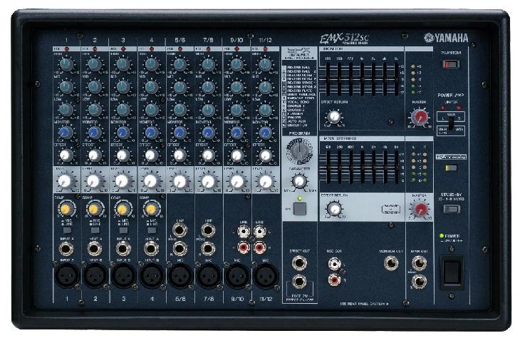 パワードミキサー PM802FX｜山王スペース＆レンタル