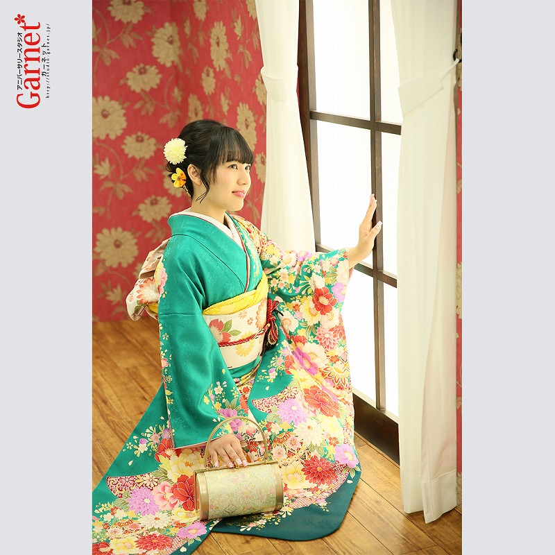 成人式】エメラルドグリーンの振袖｜富士店｜スタッフブログ｜静岡