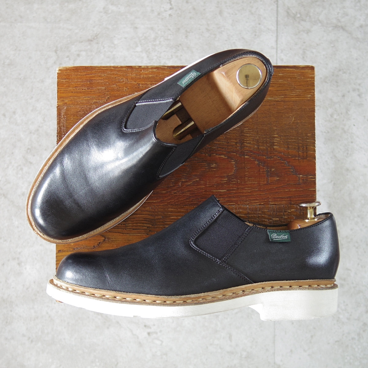 極上☆パラブーツ SIZE 8【☆ルソー/ROUSSEAU】アクティブソール/NOIRE