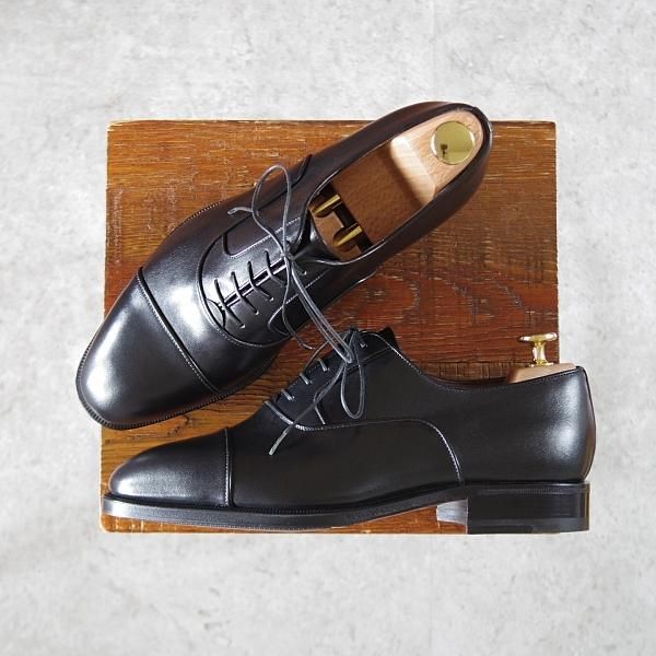 ア・テストーニ SIZE 6【ストレートチップ/カーフ/黒】 | 高級中古革靴