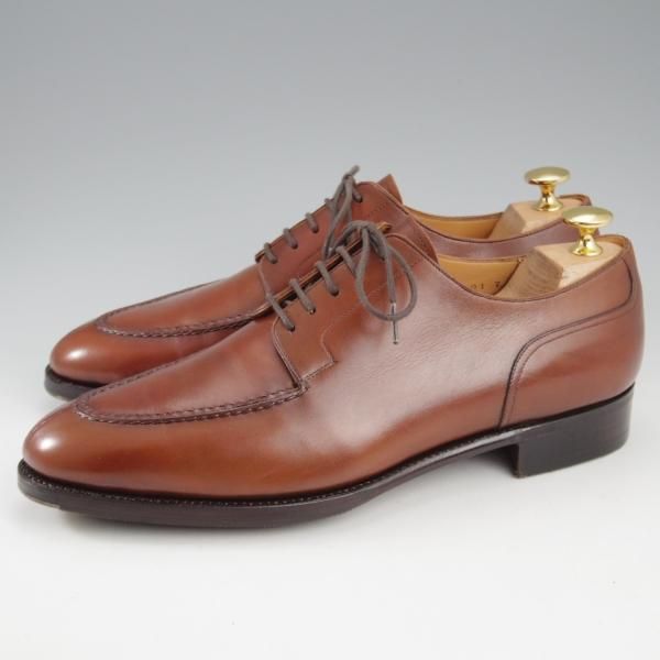 三陽山長 SIZE 7【勘三郎/スキンステッチ仕様/R201ラスト/茶】 | 高級