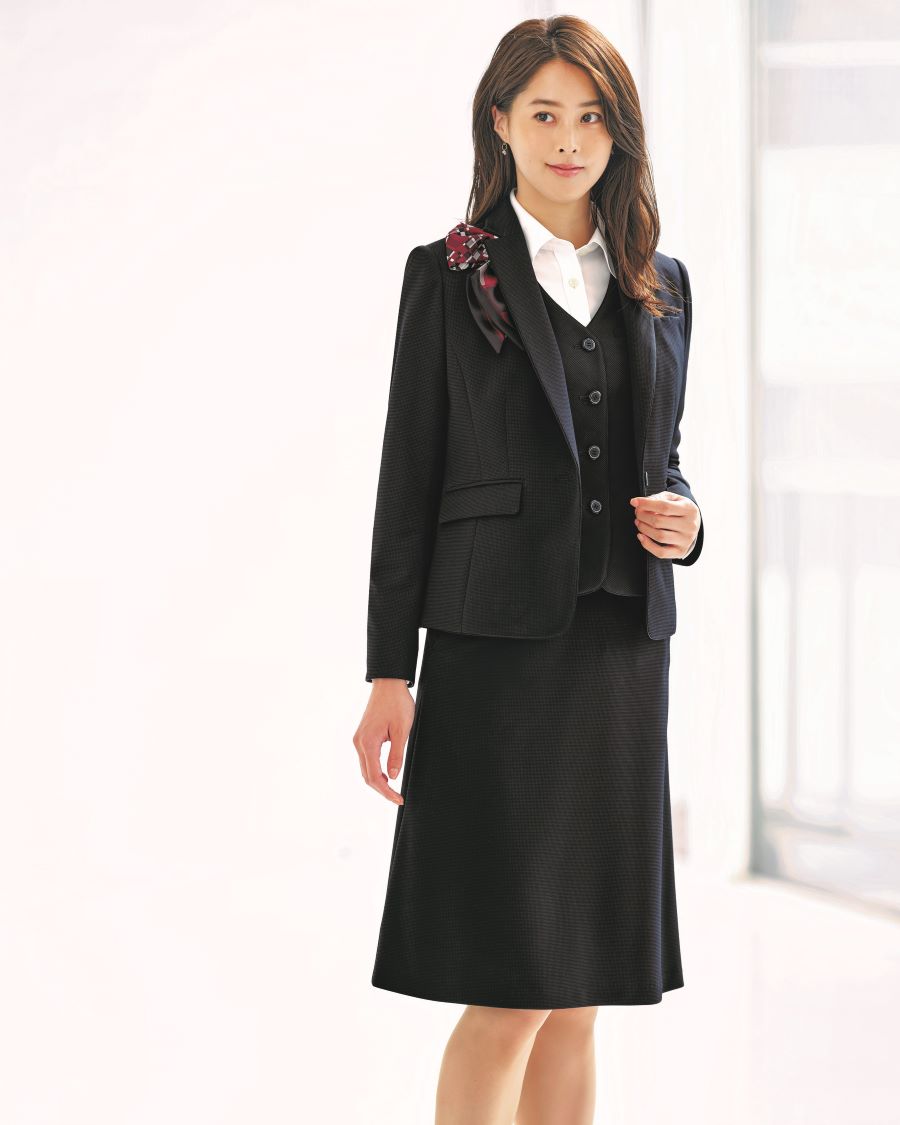 シャドーチドリ・ニット】Aラインスカート | ユニフォーム総合メーカー