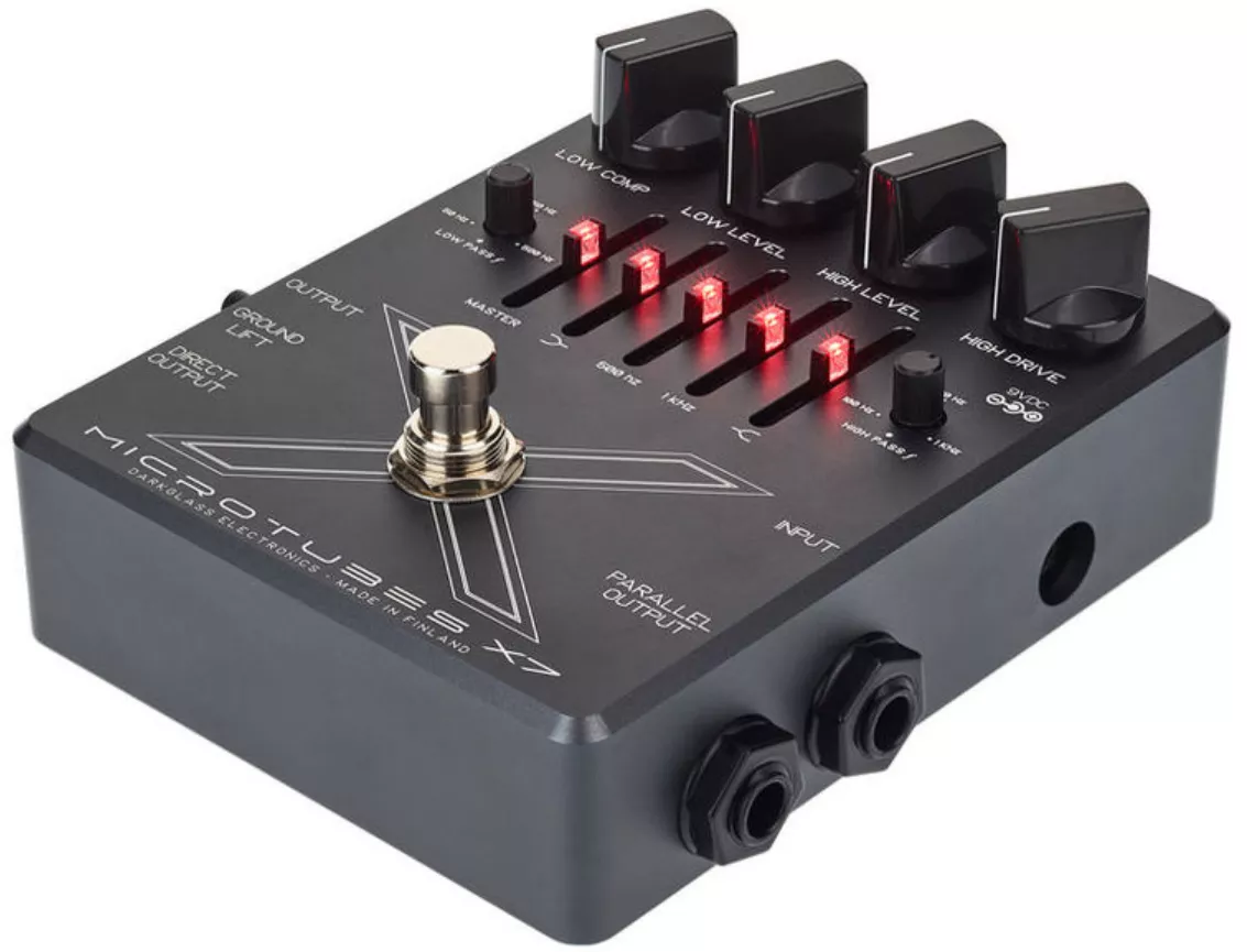 Darkglass Microtubes X7 Overdrive, distortion, fuzz effect pedal