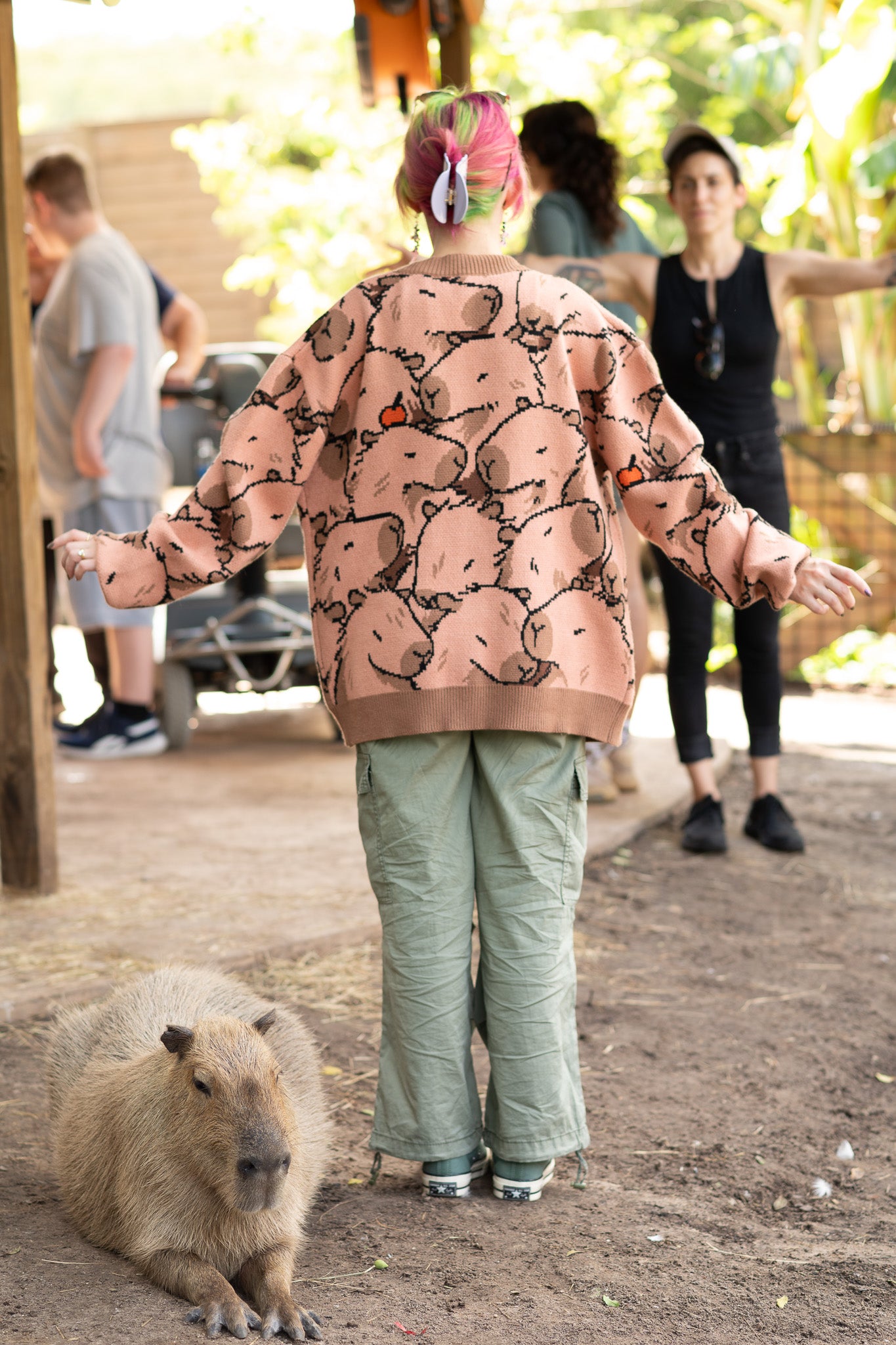 Capybara With Me Cardigan – Steady Hands