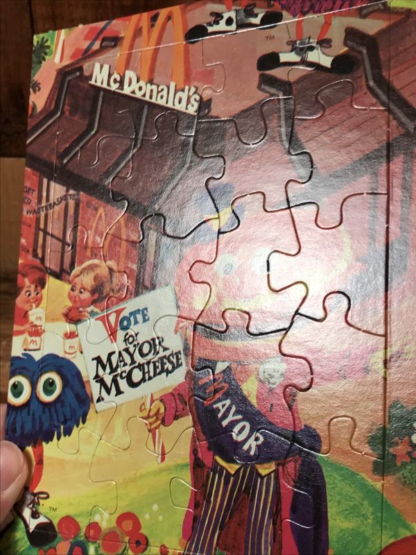 McDonaldland “Mayor McCheese” Mini Jigsaw Puzzle メイヤーマック