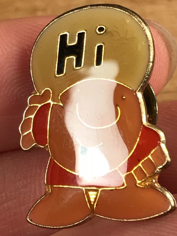 Ziggy “Hi” Enamel Pins ジギー ビンテージ ピンバッジ ピンズ 80年代